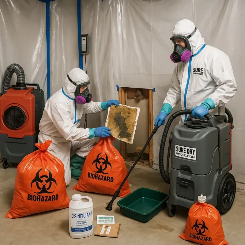 Contaminated Water Handling Protocols process in Shawneetown, IL