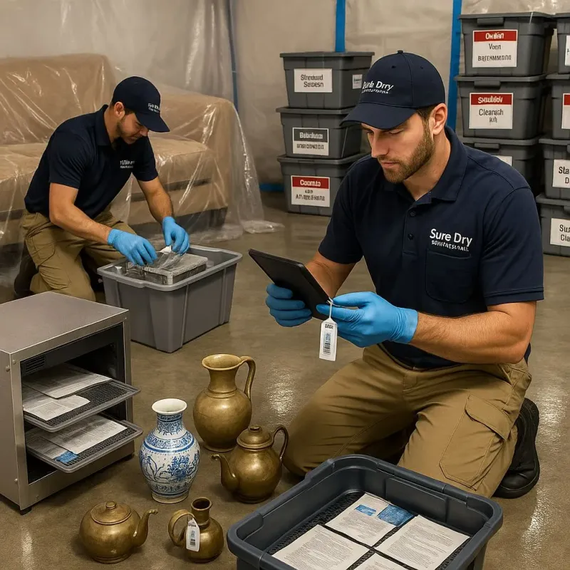 Content Protection and Restoration process in Shawneetown, IL