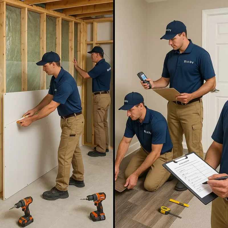 Repairs and Reconstruction process in Shawneetown, IL